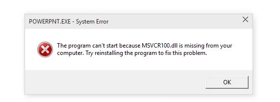 Код ошибки msvcp100 dll. Msvcr100.dll. msvcr100.dll не обнаружен пожалуйста установите нужные библиотеки. ведьмак 2 ошибка msvcr100.dll. msvcr100.dll для симс 4.