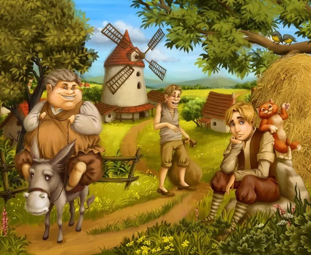 сказки шарля перро кот в сапогах. иллюстрации к сказке кот в сапогах шарля перро. братьев в сказке кот в сапогах. кот в сапогах сказка перро. сказки шарля перро кот в сапогах.