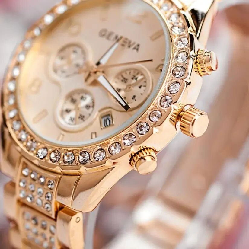 Часы дорогой фирмы. Geneva Quartz часы золотые. Золотые часы женские Geneve Quartz. Часы Geneva золотые 585. Часы Geneva Quartz женские золотые.