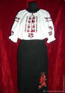 Народный костюм блузки