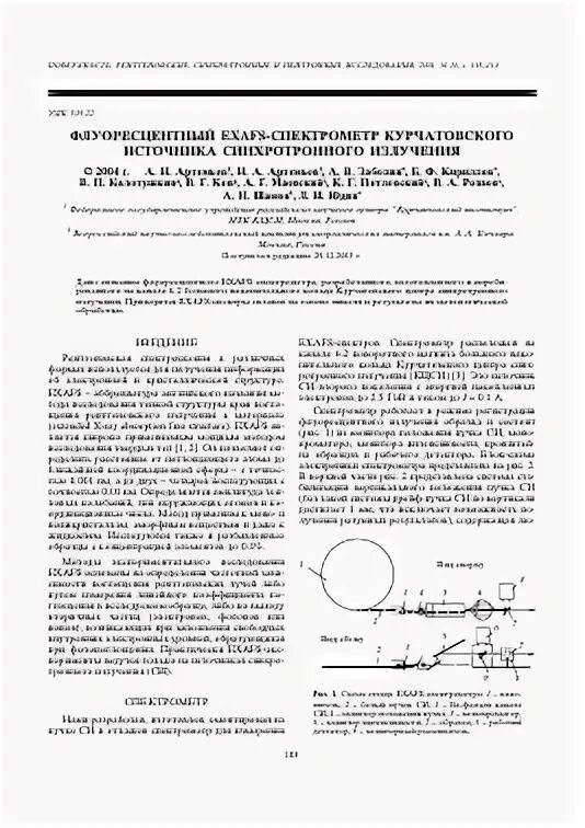 Рентгеновские синхротронные и нейтронные исследования