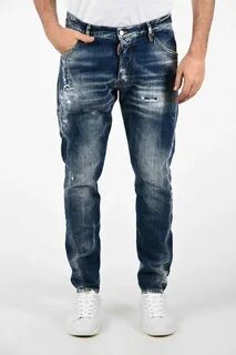 Dsquared2 17cm Distressed CLASSIC KENNY TWIST Jeans men - Glamood Outlet.