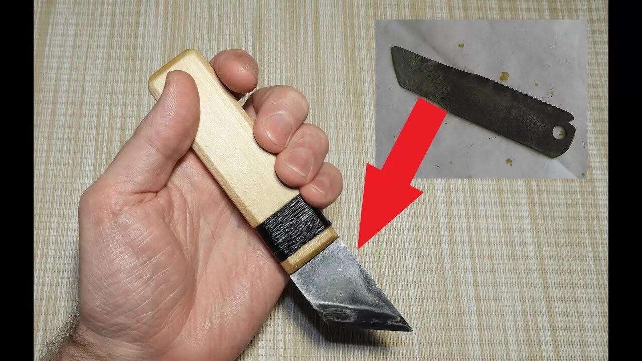 Как точить ножик