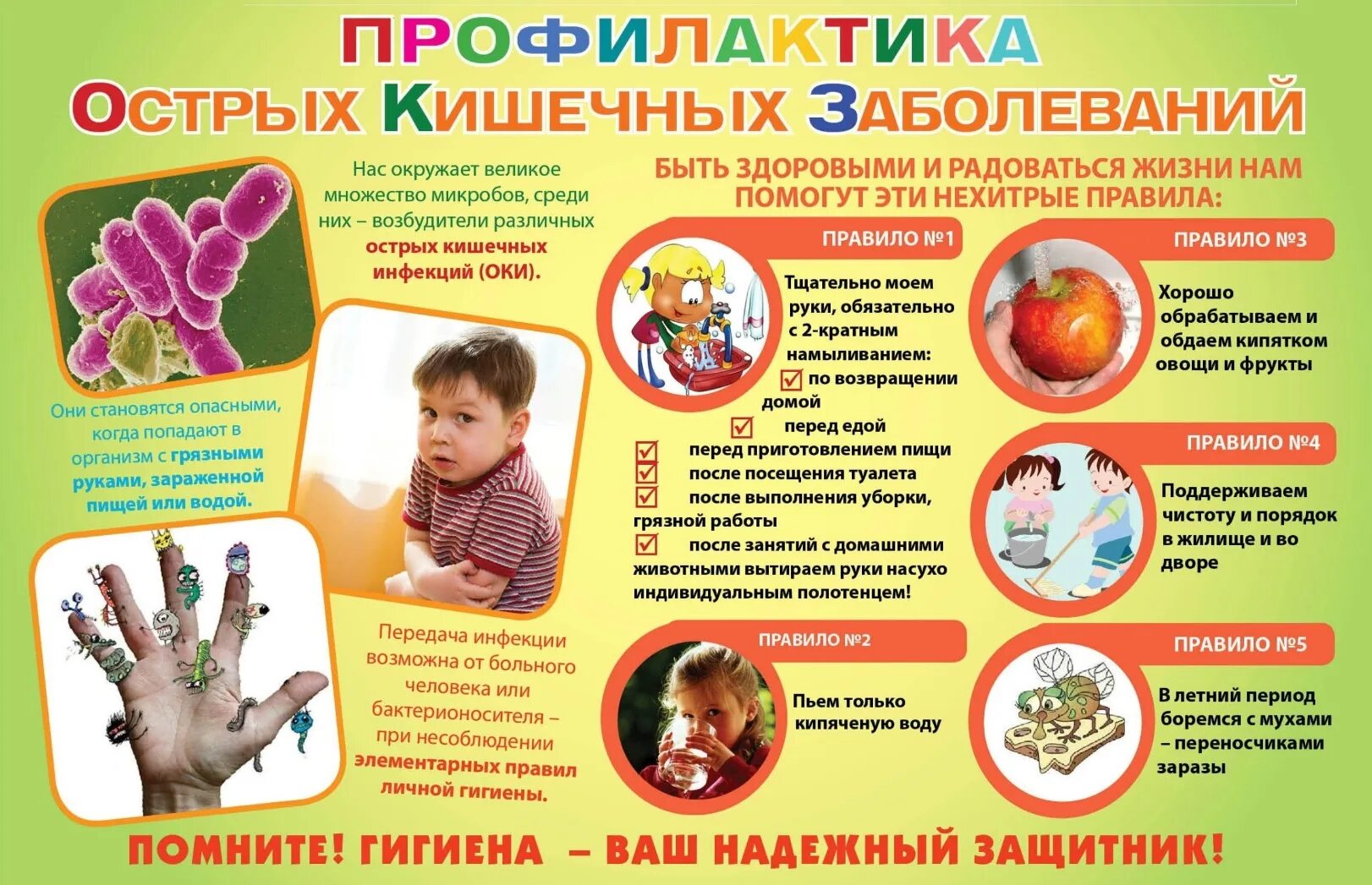 Кишечная инфекция в школе