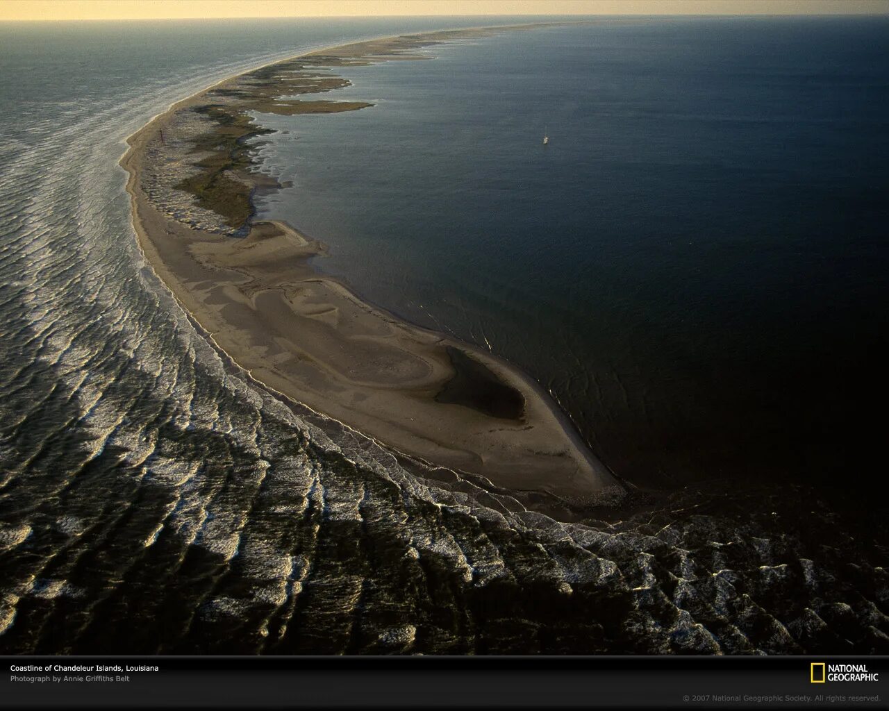 Суша тихого океана. Остров Сейбл. Луизиана мексиканский залив. Сейбл Уорд. Конец океана.
