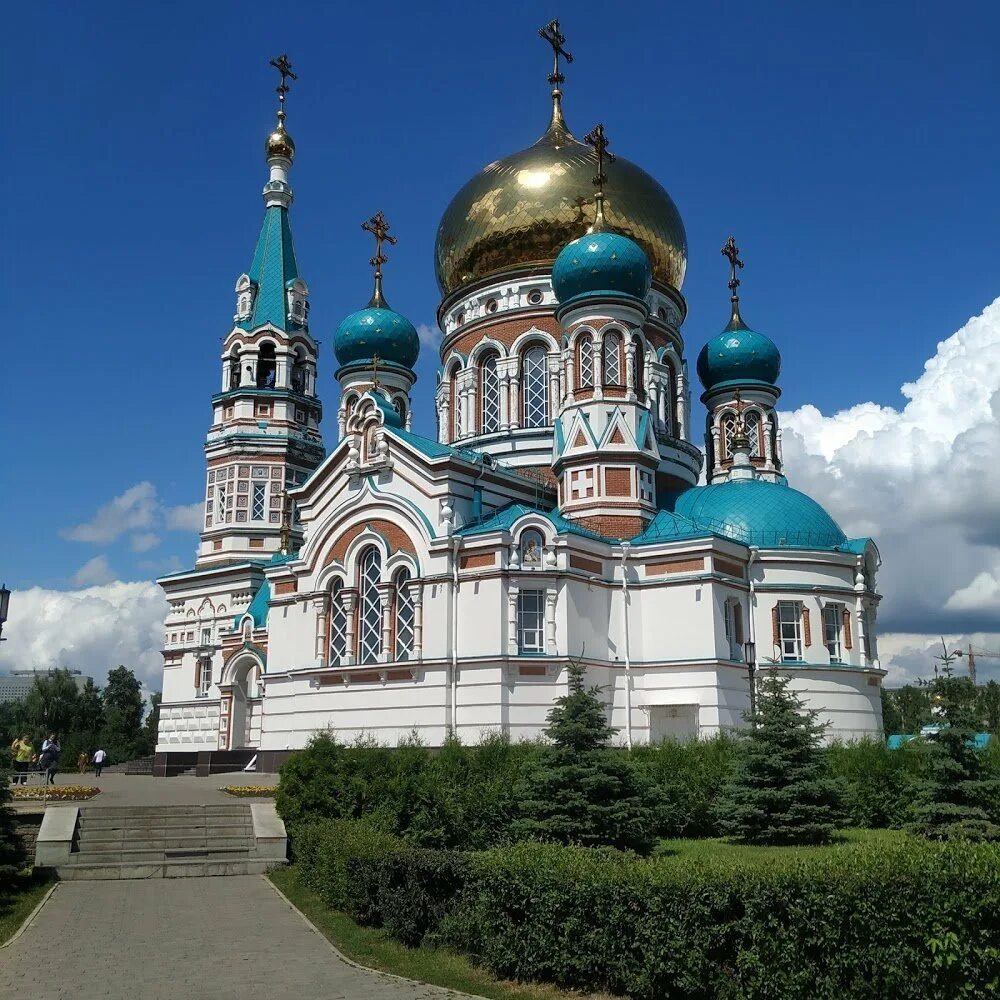 Фото: Православная архитектура. Свято-Успенский кафедральный собор, Омск. Ирина 