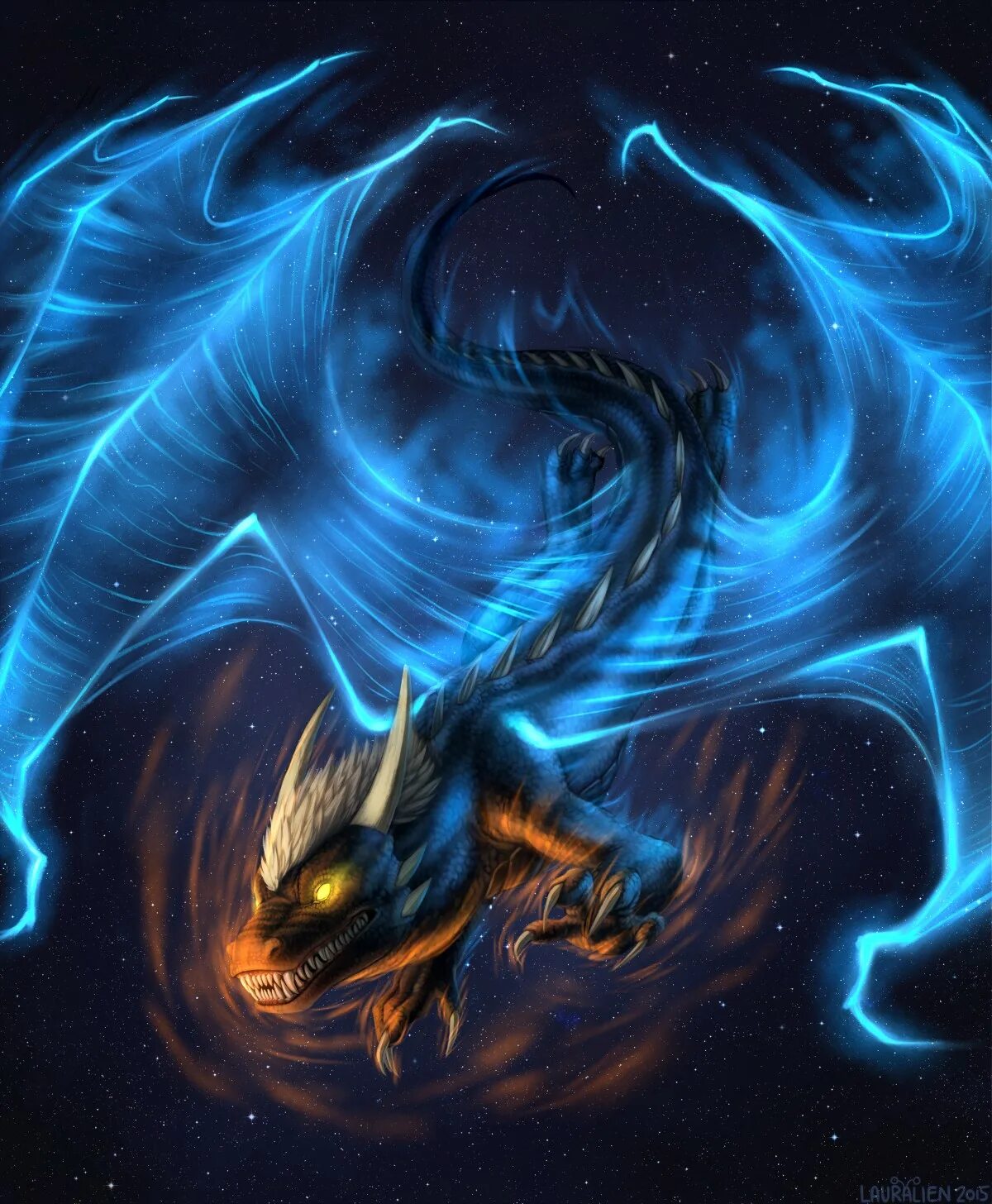 Дракон с синим пламенем. Синий Огненный дракон. Дракон синего огня. Синий дракон арт. Дракон темного пламени