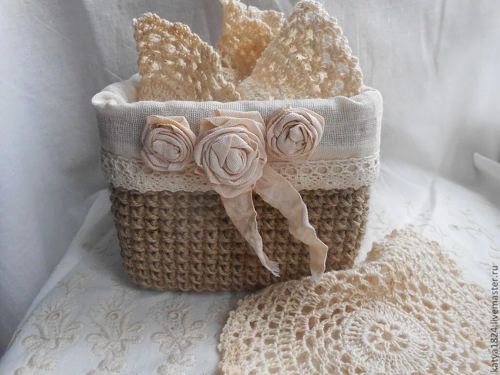 корзина для хранения. коробочка из джута. декор шкатулки из джута. декор коробки бечевкой. шкатулка джутовая филигрань мастер.