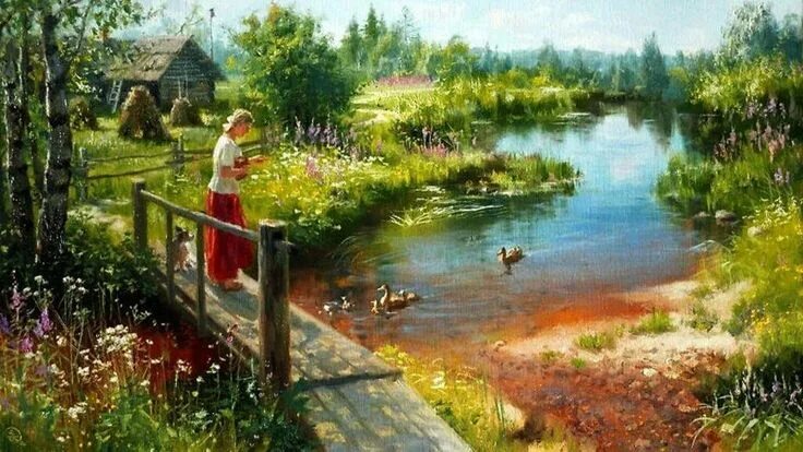 Картины по номерам 40*50 Пейзажи - купить в Тольятти, цена 500 руб., продано 23 