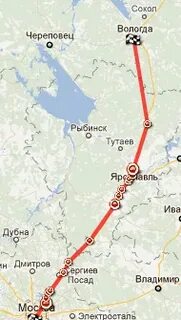 Вологда сколько ехать от москвы на поезде