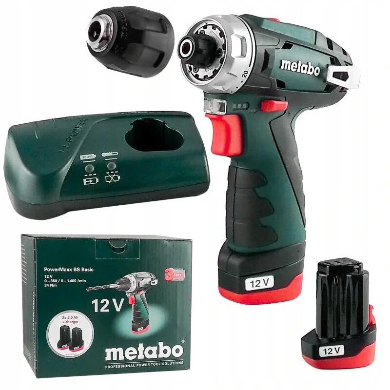 Metabo bs basic 12v. Аккумуляторная дрель-шуруповерт Metabo POWERMAXX BS 600984000. Metabo POWERMAXX BS 12в 600984000. Metabo POWERMAXX BS Basic 12v. Metabo POWERMAXX BS Basic 12v насадки.