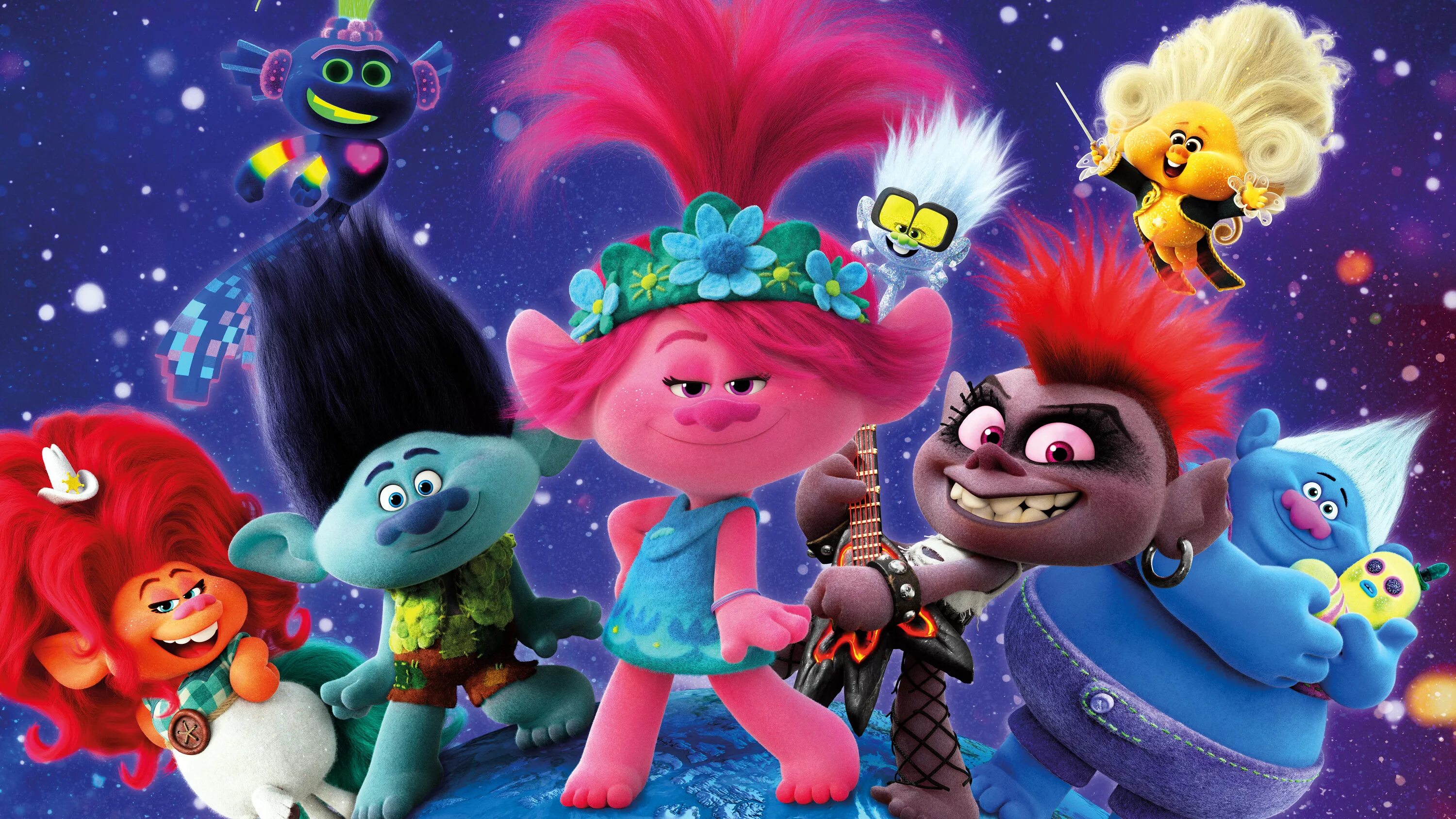 Тролли 2 Розочка и Цветан. Тролс 3. Тролли. Мировой тур / trolls World Tour (2020). Персонажи новых мультфильмов