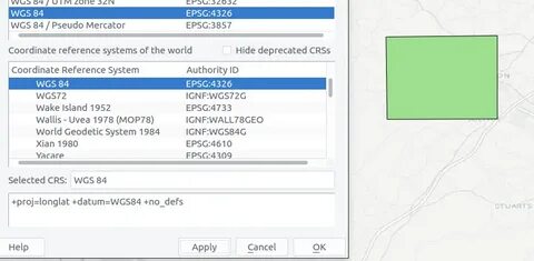 Перевод системы координат wgs 84