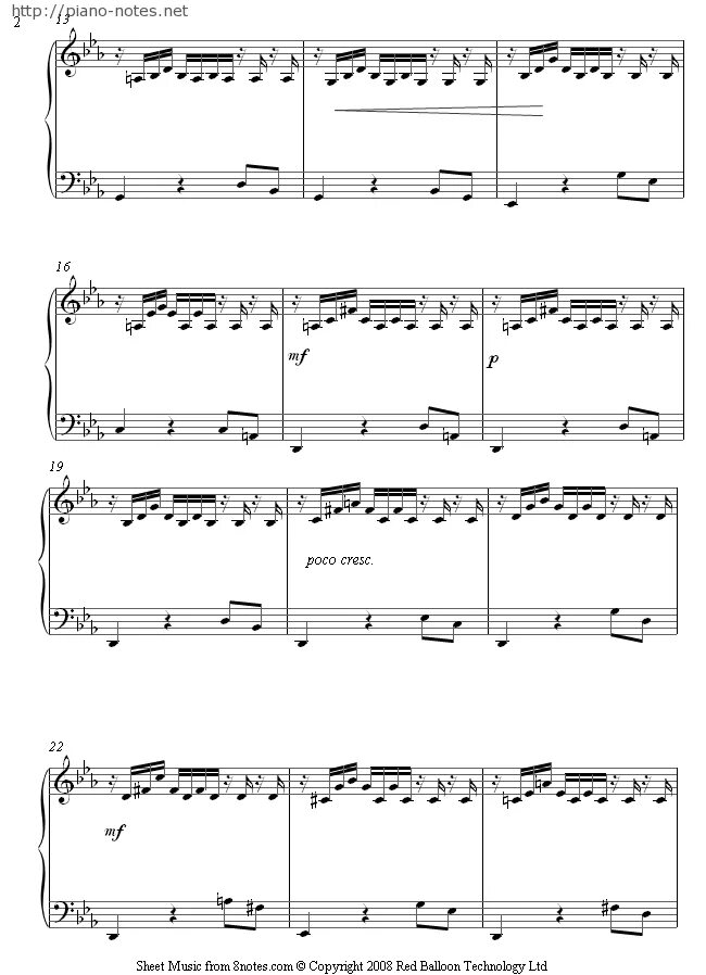 бах маленькая прелюдия фа мажор