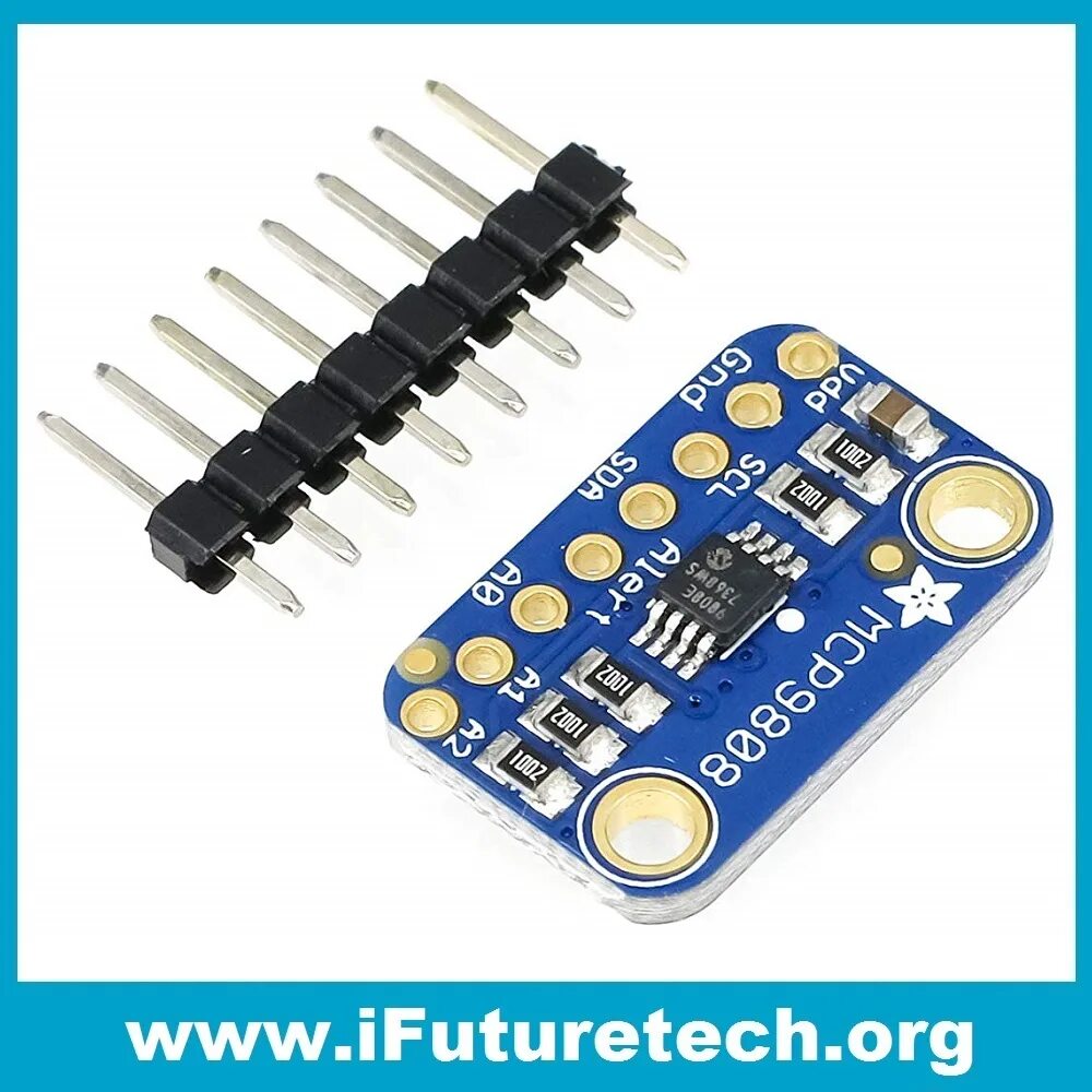 I2c sensor. Датчик mcp980x. i2c датчики. i2c sensor temperature board. mcp9808 breakout board from adafruit.