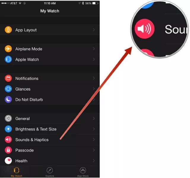 Звуки на уведомления часов. Выключить звук на телефоне. Как выключить звук на телефоне. Сигнал на Эппл вотч. Как отключить звук на смарт часах.