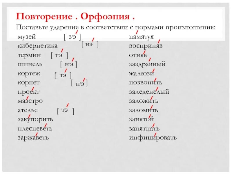 Куда падает ударение в слове начали. Орфоэпия ударение. ударения в словах. орфоэпические задачи. орфоэпические нормы ударение в словах.