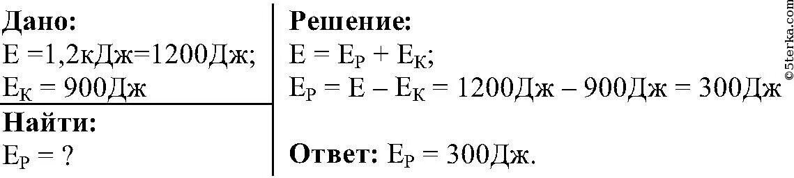 1300 кдж. Физика задачи на кинетическую энергию. Задачи по потенциальной энергии. Задачи на кинетическую и потенциальную энергию. Кинетическая энергия задачи с решением.
