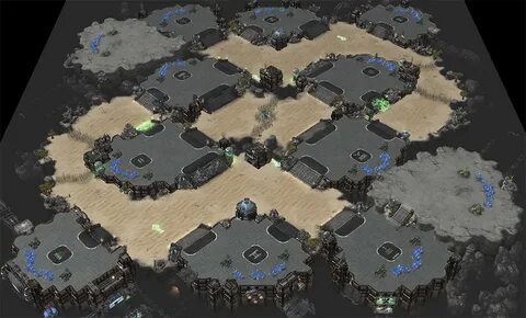 Интерактивная карта starcraft