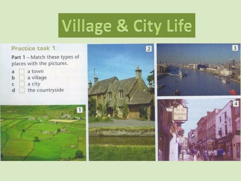 Life in the village 1. City Town Village Country разница. Village Life деревня город. Compare City and Village. City vs Village.