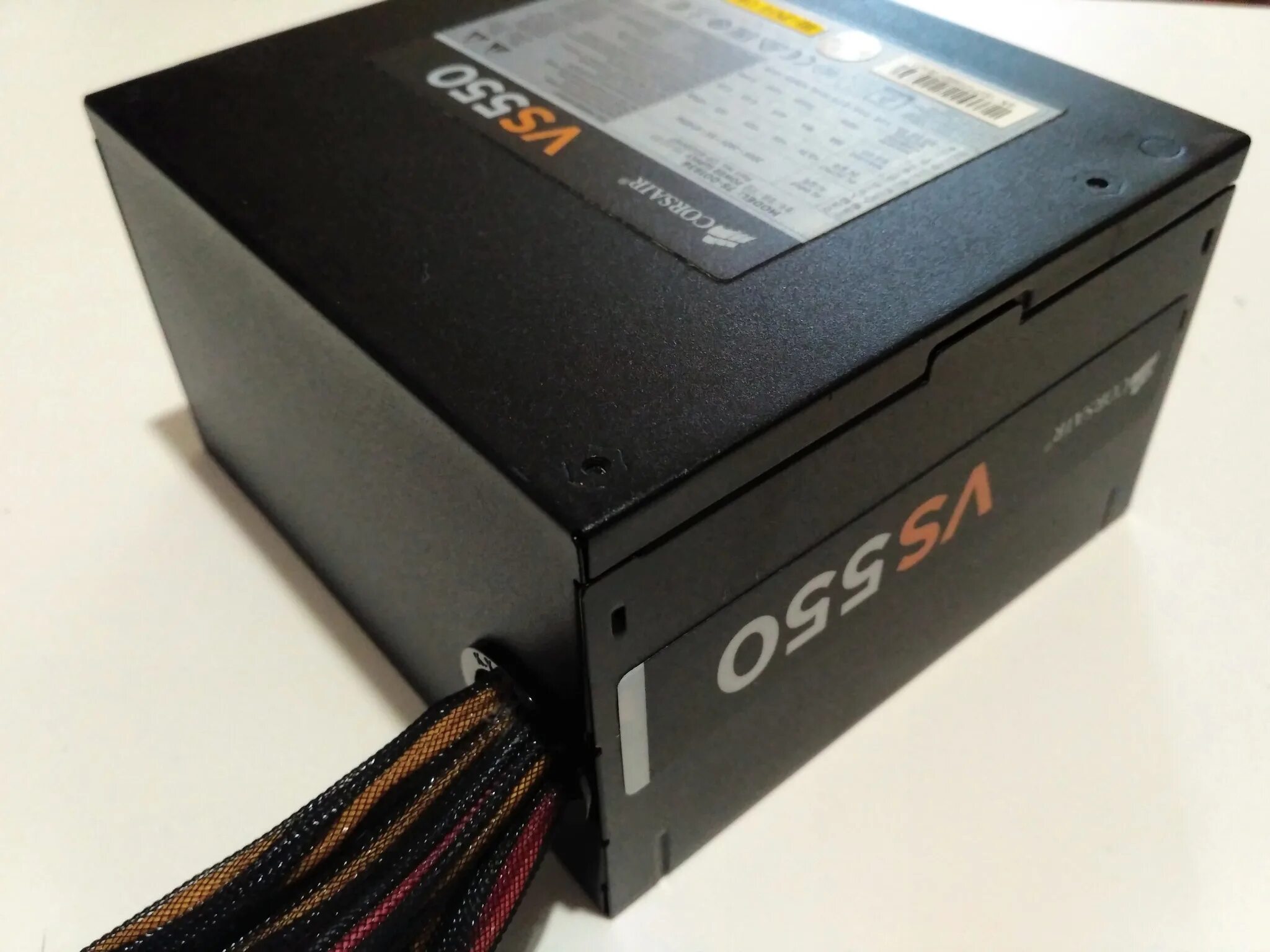 Vs 550. Psu corsair vs550 550w. блок питания corsair vs550 80 plus 550w. бп corsair vs 550. бп corsair 550w.
