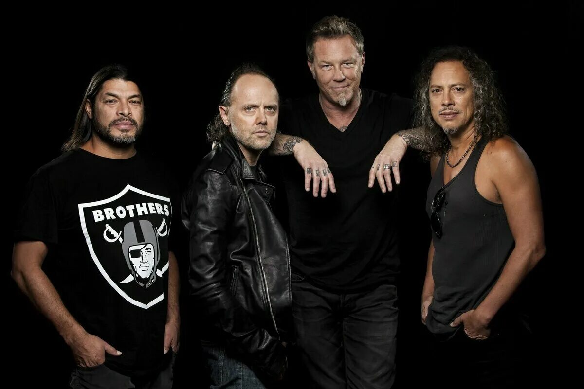 Рок группа информация. Группа Metallica. Металлика состав группы. Группа металлика сейчас. Металлика фото группы.