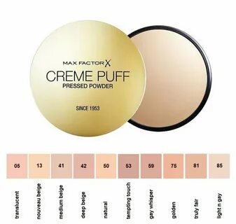 Max factor пудра компактная creme