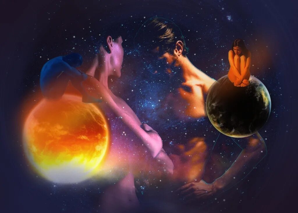 Твоя сила притяжения. Мужчины и женщины с разных планет. Космос любовь. Планета любви. Мужчина и женщина космос планеты.