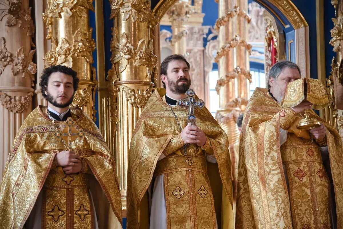 Служба в екатерининском храме рязань