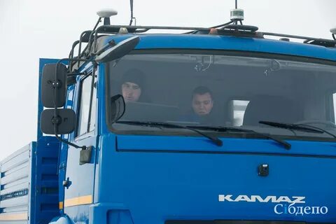 Камаз проехал