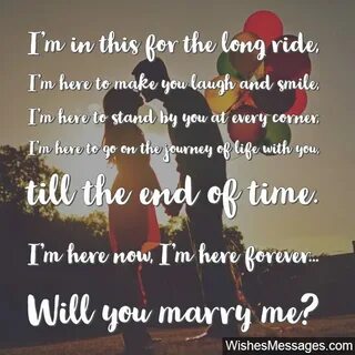 I heard you are married