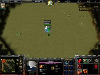 Warcraft 3 карта наруто