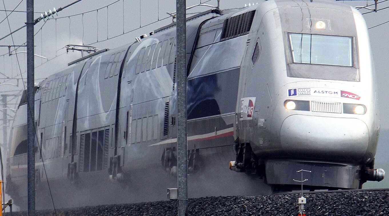 Франция, TGV POS – 574 км/ч. TGV 574.8 km/h. ТЖВ 574. Мировой рекорд скорости поезда. Поезд 800 км в час