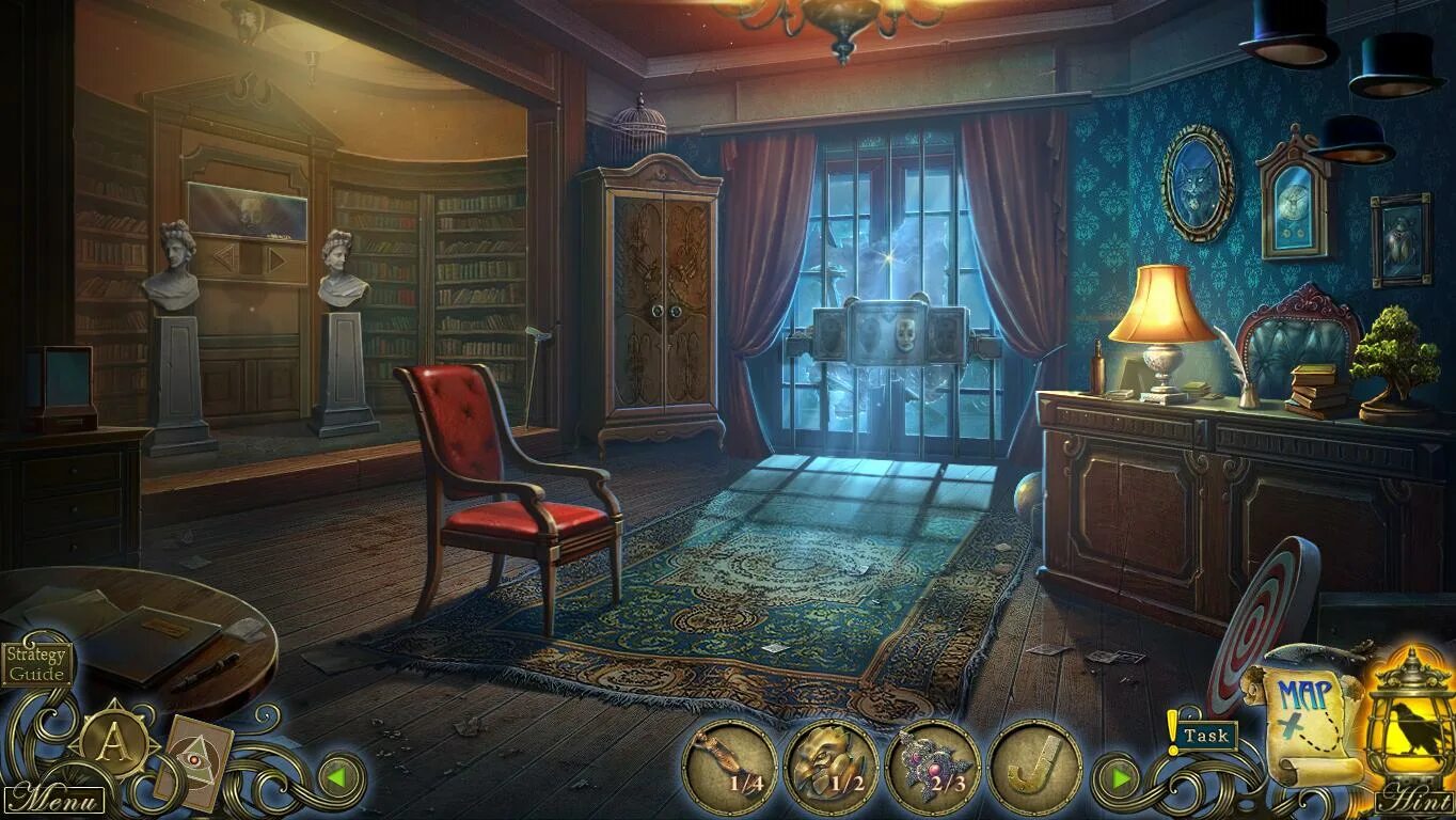 Игра Dark Tales 13 Edgar Allan POE'S. Темные истории Дюпен. Игры квесты английски