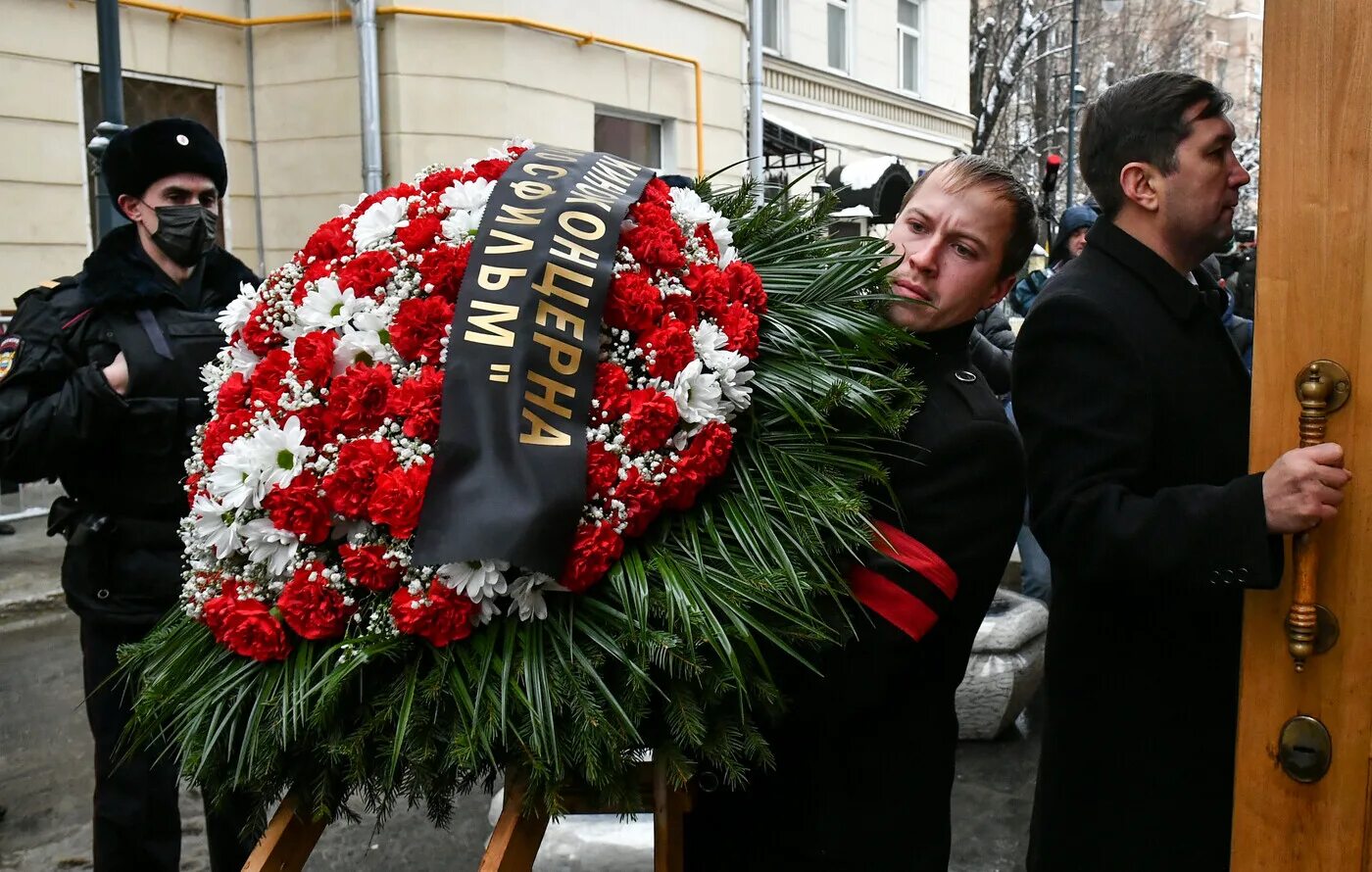 Прощание с Сергеем Соловьевым в Москве. Могила режиссера Сергея Соловьева.