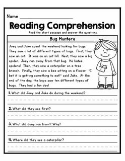 First reading for children