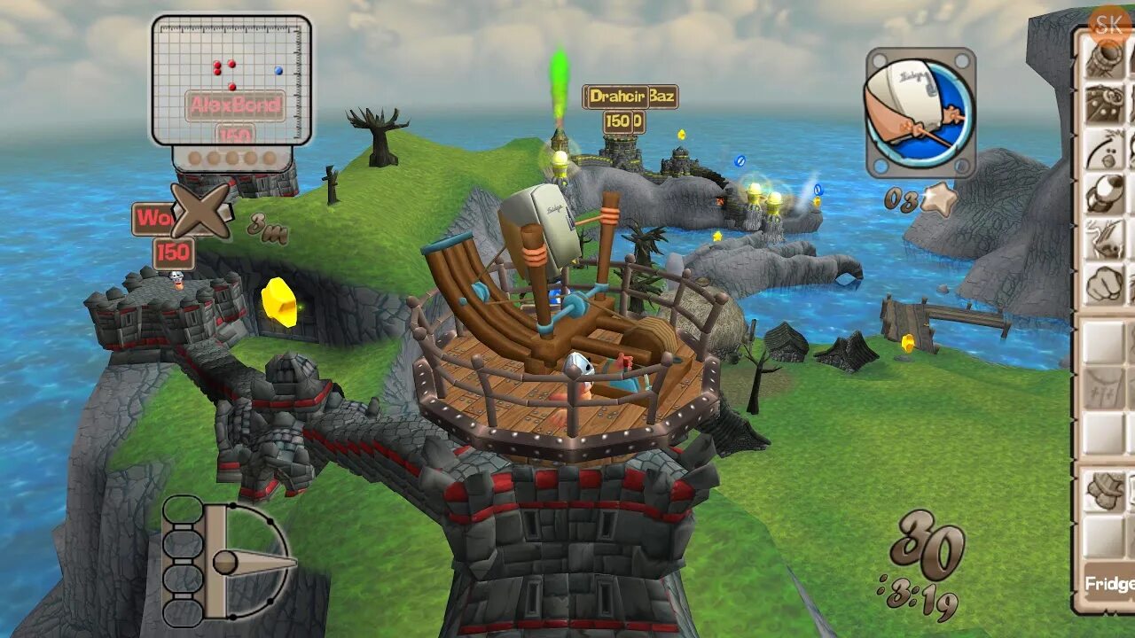 Worms Forts: в осаде. Forts игра. Worms Forts under Siege. Forts по сети. Forts обзор