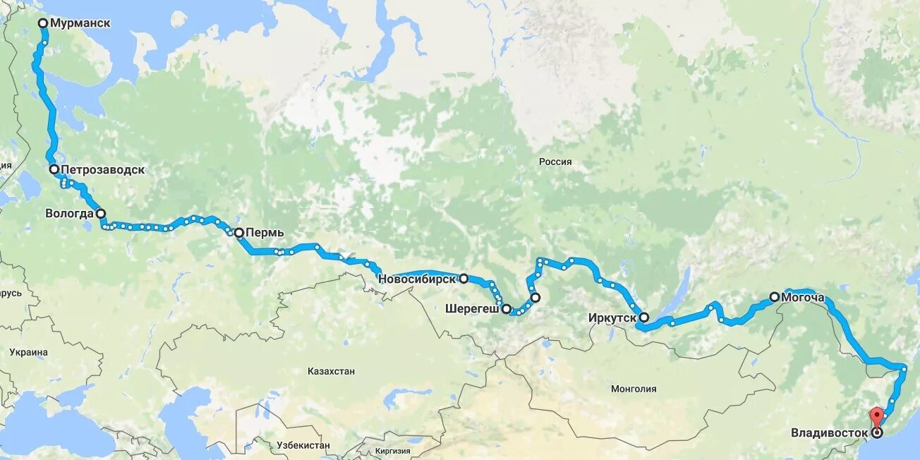 Сколько от читы до иркутска. Владивосток Новосибирск карта. Путь от Мурманска до Владивостока. Карта Владивосток Новосибирск на машине. Карта Владивосток Иркутск.