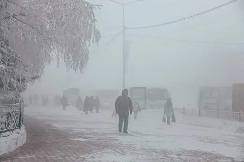 Похолодание в якутске
