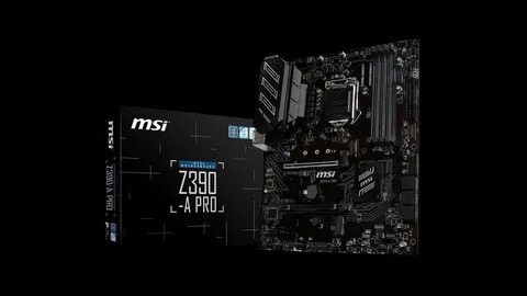 Материнская плата msi z390 a pro