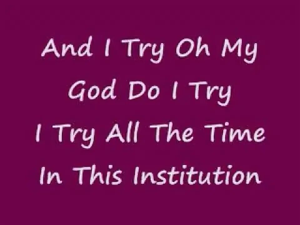 Try my god