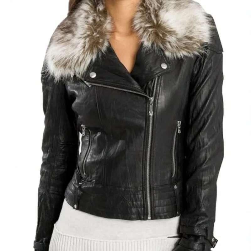 Зимние куртки натуральная кожа. Dilek fur Leather куртка кожаная. Guess Leather Jacket. Косуха с мехом женская. Кожаная куртка с мехом женская.