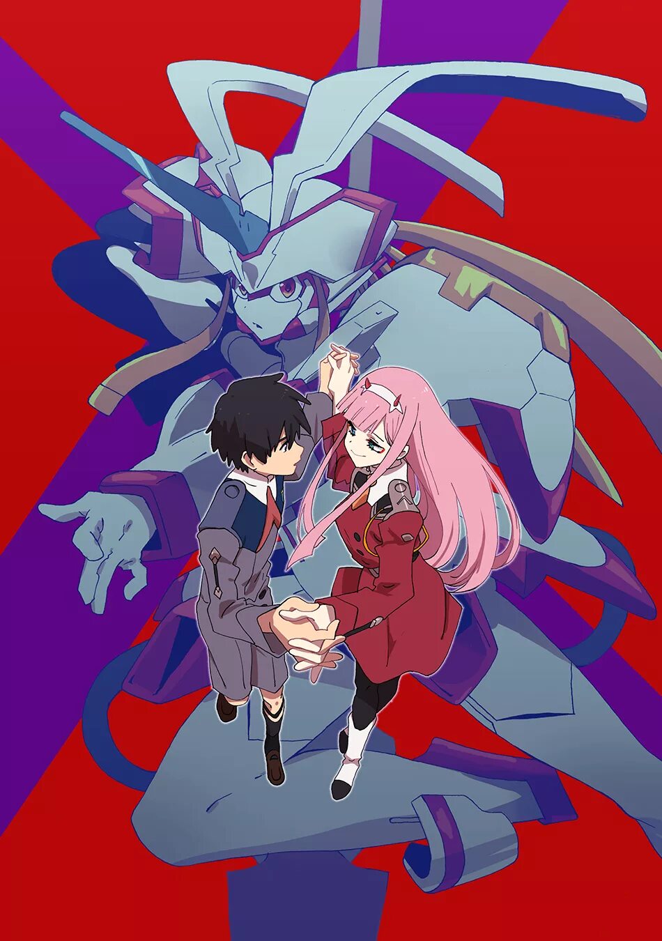 Зеро хиро. Зеро 2 и хиро. дарлинг франкс демон. милый во франсе 02 и хиро. darling in the franxx хиро и зеро.