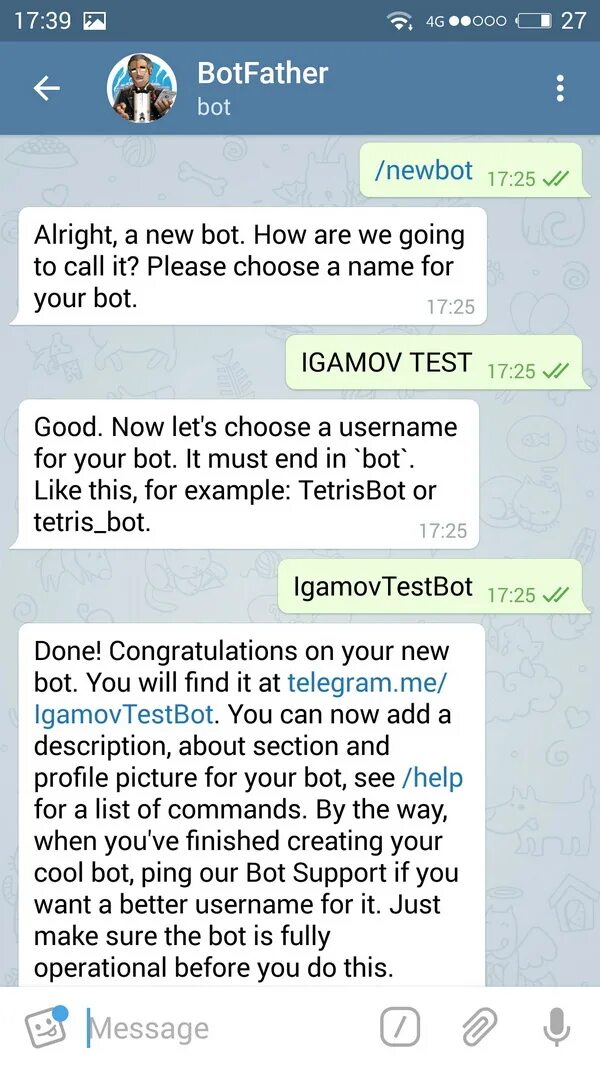 Telegram bot api это
