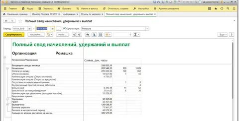 Свод в зуп 3.1