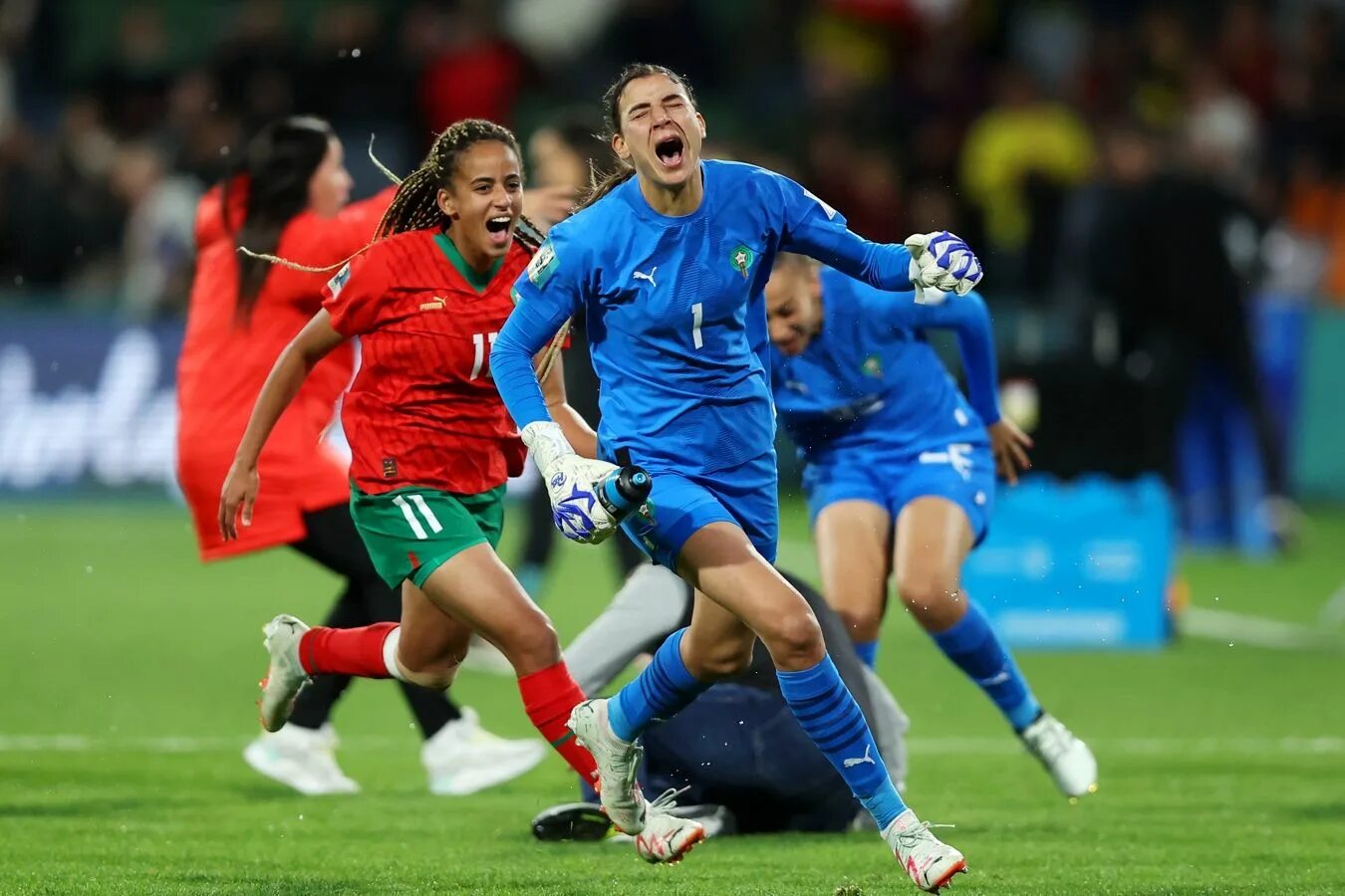 Футбол. Женский футбол. Женская сборная Марокко по футболу. Матч чм 2023