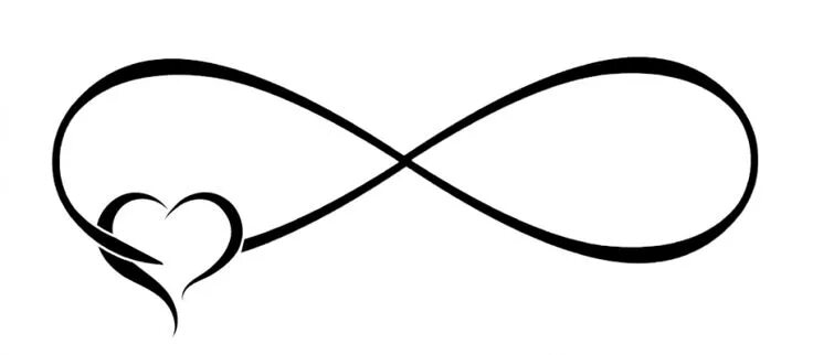 infinity, tattoo, and bird image music feather heart rose Infinity symbol tattoo