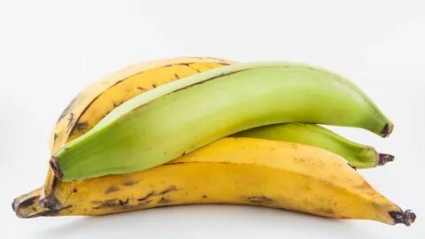 Vintage green banana