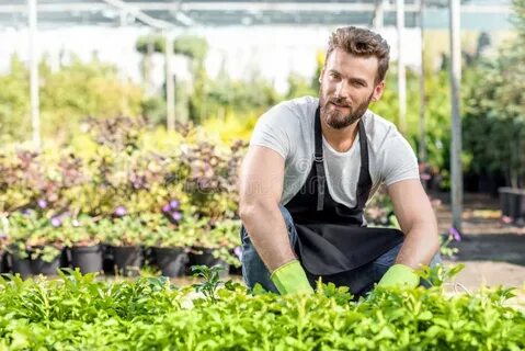 Alex is in the garden