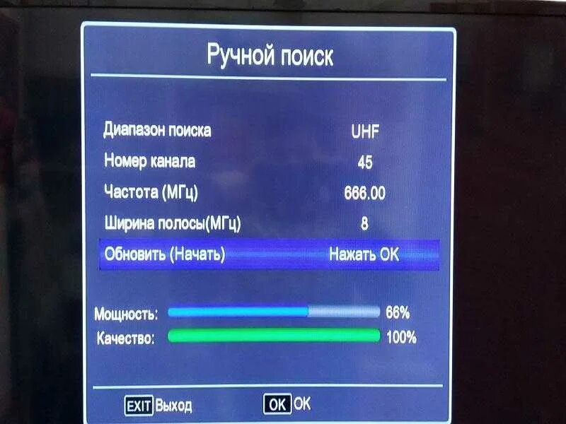 Частоты каналов приставка DVB-t2. Качество сигнала цифрового телевидения. Уровень сигнала ТВ антенны. Мощность и качество сигнала.